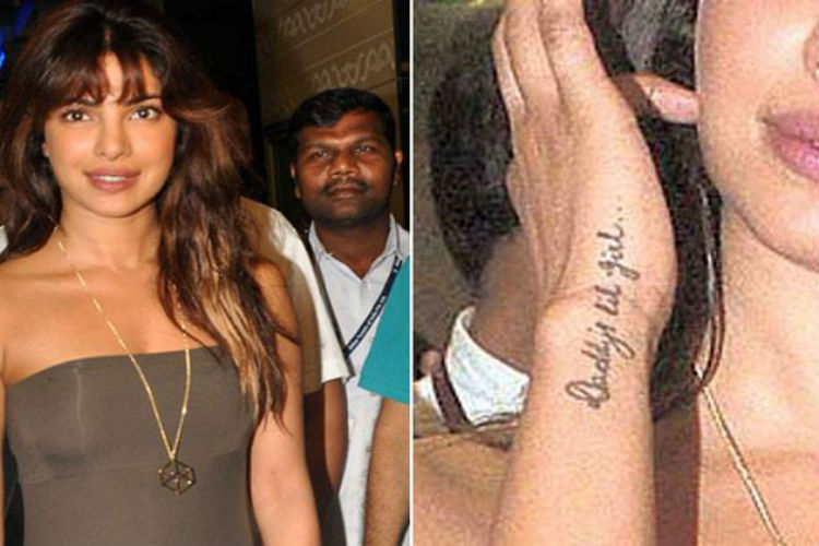 15 Shocking Bollywood Celebrities Their Tattoos Filmymantra Karan johar's ae dil hai mushkil has finally got permission from mns chief raj thackeray. filmymantra